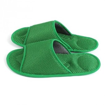 Массажные тапочки Релаксы  зеленые