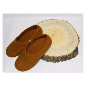 Войлочные домашние  тапочки (Дедушкина Радость)