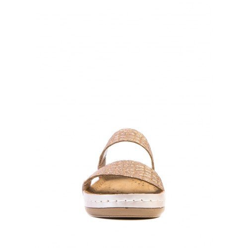 918 | ЖЕНСКИЕ ТАПОЧКИ-САБО ПЕРЛАМУТРОВЫЙ