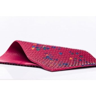 Аппликатор Ляпко  малый игольчатый 6,0 мм (размер 237x137 мм красный)