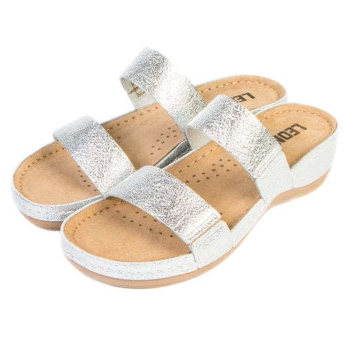 918 | ЖЕНСКИЕ ТАПОЧКИ-САБО СЕРЕБРИСТЫЙ 918 | ЖЕНСКИЕ ТАПОЧКИ-САБО СЕРЕБРИСТЫЙ