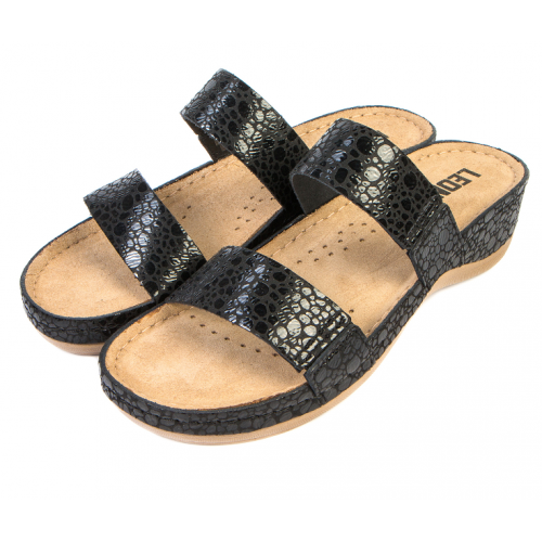 918 | ЖЕНСКИЕ ТАПОЧКИ-САБО ЧЕРНЫЙ