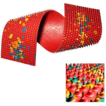 Аппликатор Ляпко двойной 6,2 мм (размер 105х460 мм красный)