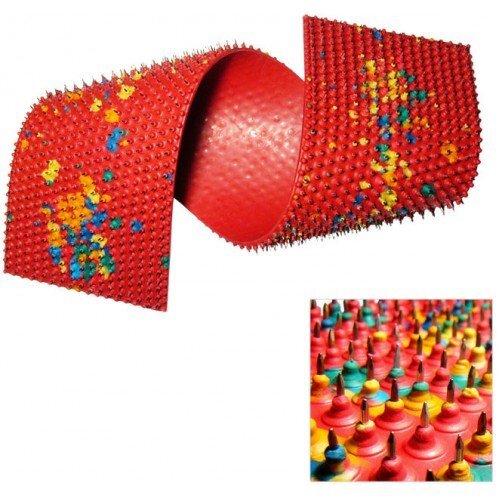 Аппликатор Ляпко двойной 6,2 мм (размер 105х460 мм красный)