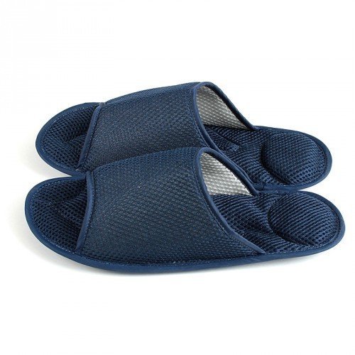 Массажные тапочки Релаксы  темно-синие