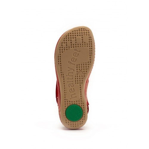 951 | ЖЕНСКИЕ ТАПОЧКИ-САБО КРАСНЫЙ