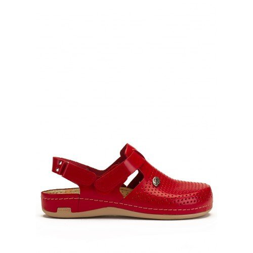 951 | ЖЕНСКИЕ ТАПОЧКИ-САБО КРАСНЫЙ