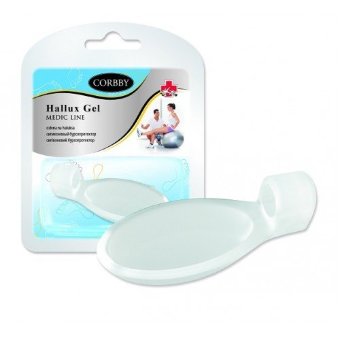 Gel Hallux corector силиконовый бурсопротектор Сorbby Gel Hallux corector силиконовый бурсопротектор Сorbby