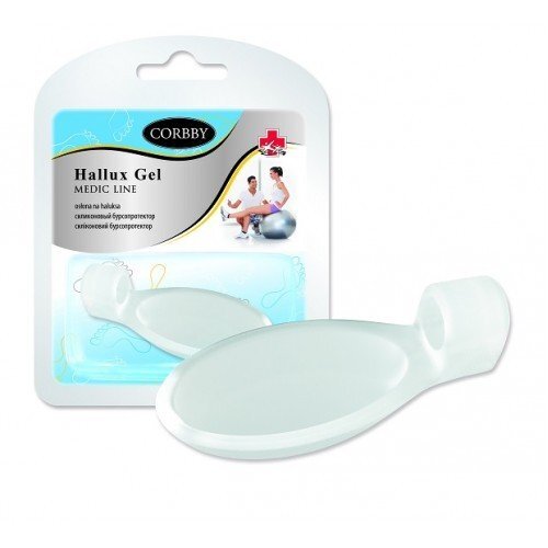 Gel Hallux corector силиконовый бурсопротектор Сorbby Gel Hallux corector силиконовый бурсопротектор Сorbby
