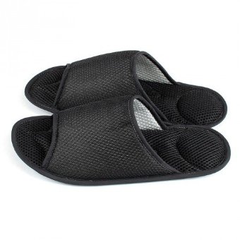 Массажные тапочки Релаксы  Черныe Массажные тапочки Релаксы  Черныe