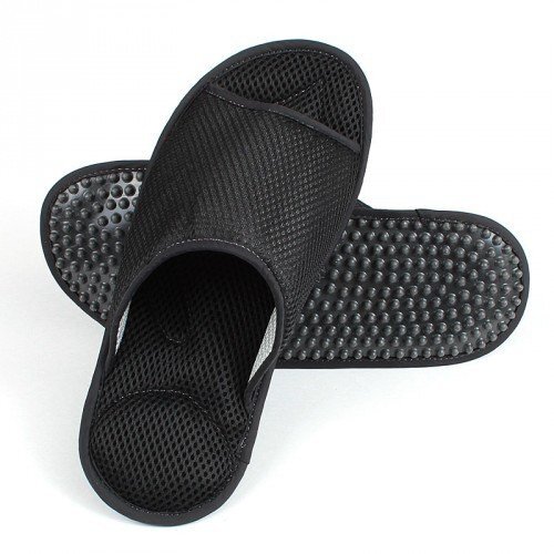 Массажные тапочки Релаксы  Черныe