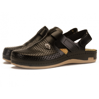 951 | ЖЕНСКИЕ ТАПОЧКИ-САБО ЧЕРНЫЙ