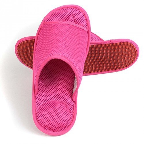 Массажные тапочки Релаксы розовые Массажные тапочки Релаксы розовые