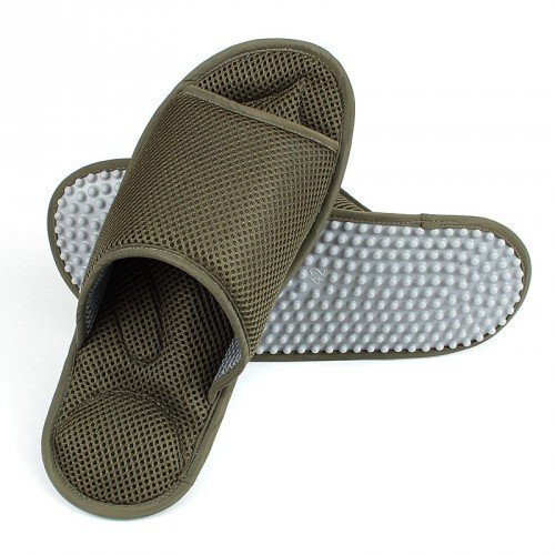 Массажные тапочки Релаксы Хаки