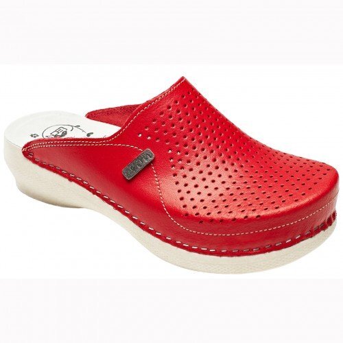 PU115 | Ортопедические САБО ЖЕНСКИЕ КРАСНЫЕ