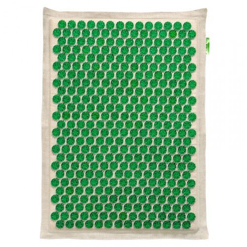 Аппликатор Кузнецова на мягкой подложке 41x60 см Зеленый – менее острые иглы, без магнитных вставок