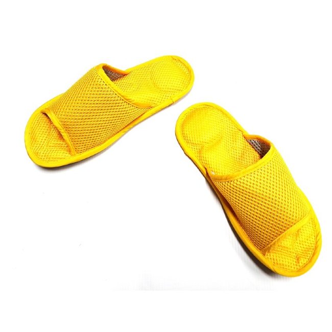Массажные детские тапочки Желтые Массажные детские тапочки Желтые