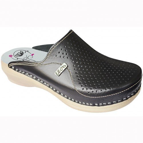 PU115 | Ортопедические САБО ЖЕНСКИЕ ЧЕРНЫЕ