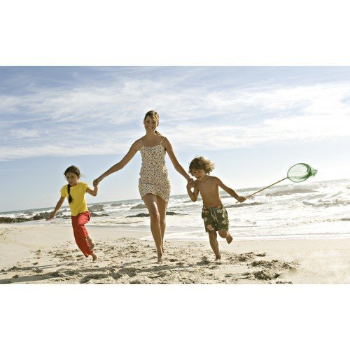 Массажные детские тапочки Коричневые