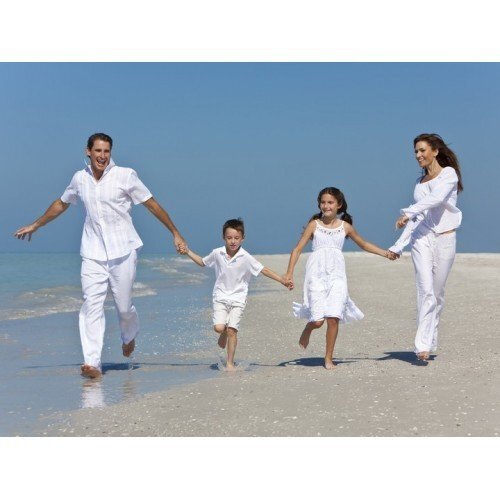 Массажные детские тапочки Красные