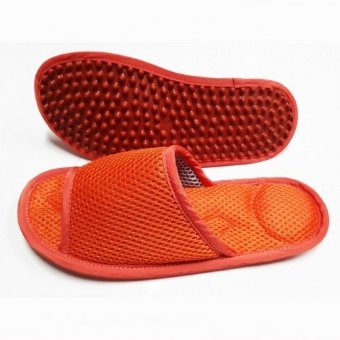 Массажные детские тапочки Оранжевые