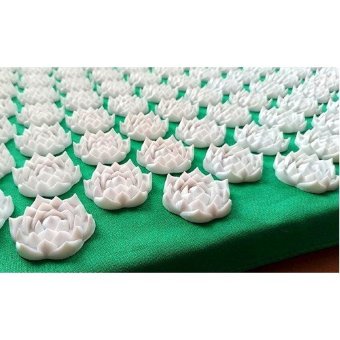 Коврик аппликатор Кузнецова Лотос менее острые, зеленый