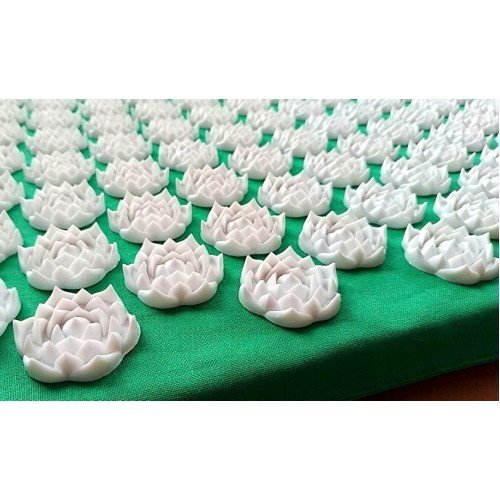 Коврик аппликатор Кузнецова Лотос менее острые, зеленый