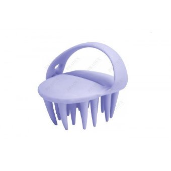 Массажер для мытья головы и ухода за волосами Сиреневая Каракатица