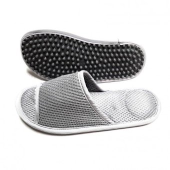 Массажные детские тапочки Темно-серые