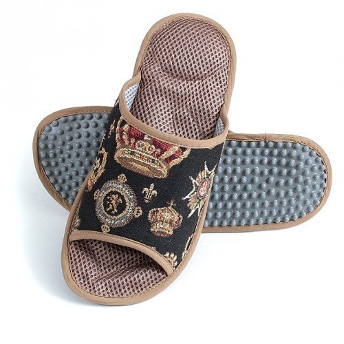 Массажные тапочки гобелен Императрица-ll