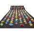 Массажный коврик цветными камнями Massage Road